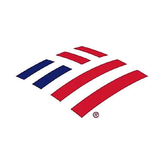 Three blue stripes and three red stripes arranged diagonally over a white background, forming a stylized flag or abstract design.
